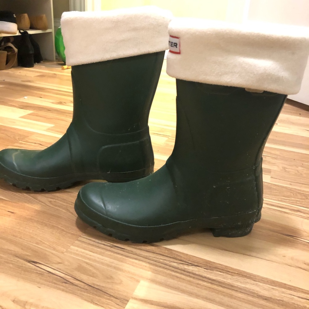 Green Hunter Rainboots